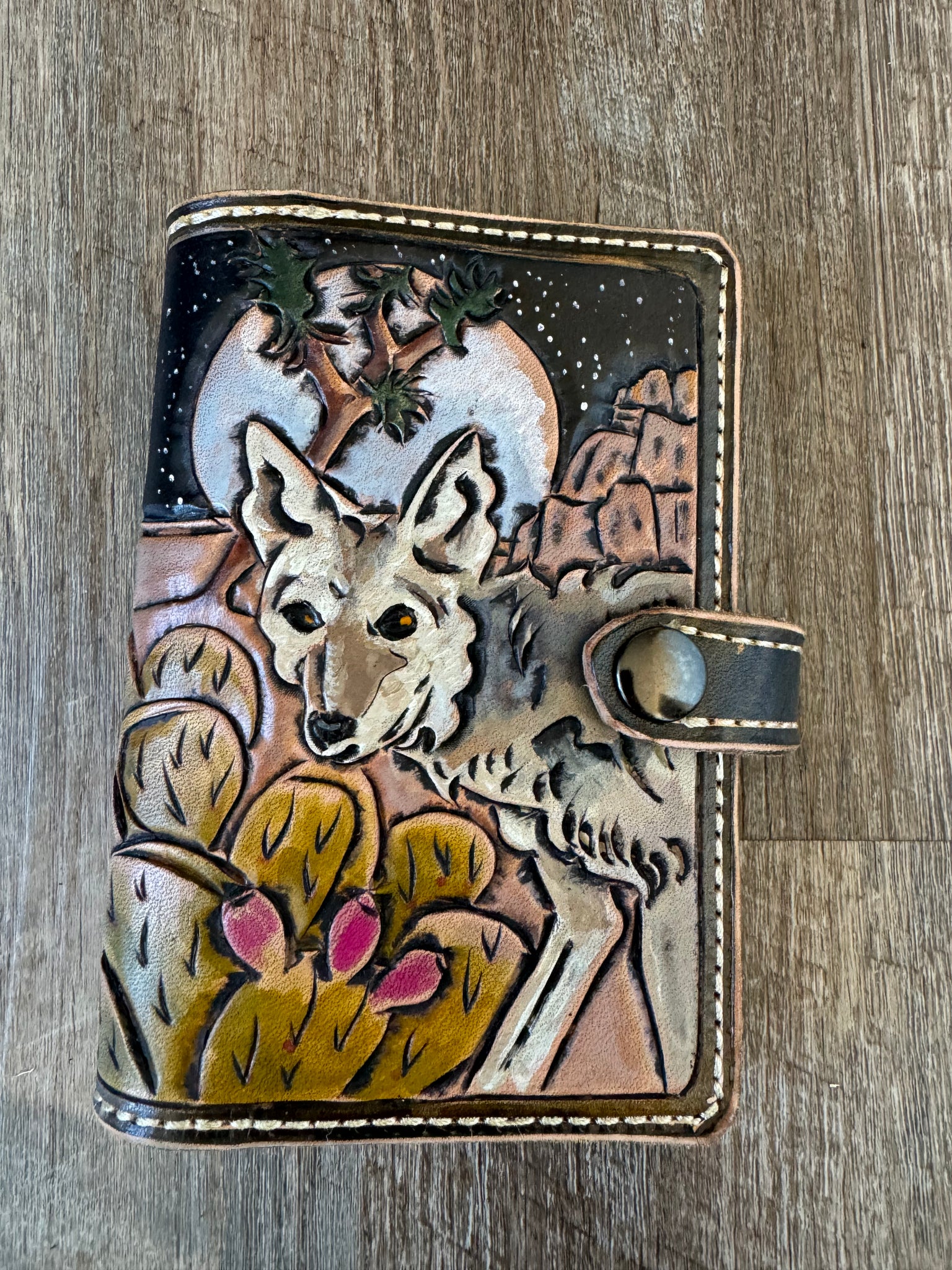 Coyote Hunt passport/field note cover