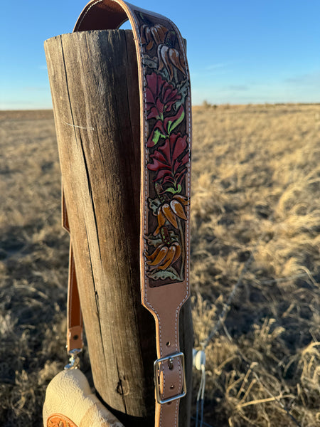 Magpie and Indian PaintBrush Purse